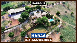 Haras formado com 5,5 alqueires à venda em ITATIBA-SP.