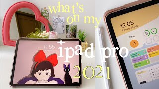 what's on my ipad pro 2021 + free useful apps, how i use my ipad pro for productivity & editing ✏️