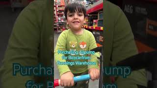 Purchasing Bicycle pump from Bunnings Warehouse #bunnings #dailyvlog #melbourne