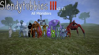 Slendytubbies 3 v2.15 All Monsters