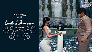 The Wedding of Lark & Jamesen in Second Life