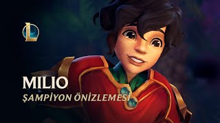 Alevin Şefkati, Milio | Şampiyon Önizlemesi - League of Legends