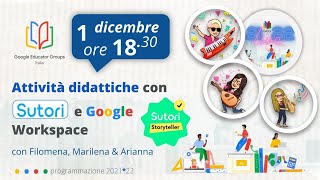 Attività didattiche con Sutori e Google Workspace