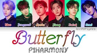 P1Harmony (피원하모니) - Butterfly Colour Coded Lyrics (Han/Rom/Eng)