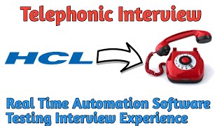 HCL Manual Testing Interview Experience | Real Time Interview Questions and Answers