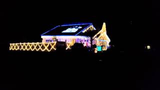 Stille Nacht With Linus 2015 Engh-Lights Christmas Light Display