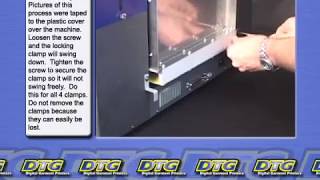 DTG Kiosk Tape and Bracket