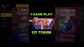 1 game play 127 Token Free 😱😱😱 New trick today full watch video 🥳🥳#shorts #newtrick #freefire