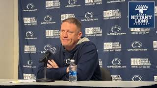 HC Mike Rhoades previews 2024-25 Penn State men's basketball season (press conference)