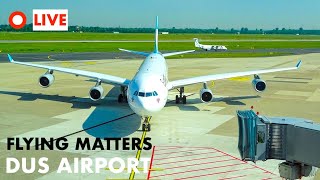 LIVE Streaming 🔴  DÜSSELDORF AIRPORT - Arrivals & Departures