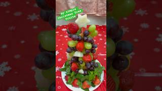 My simple DIY Christmas  tree fruits #shortvideosonyoutube #merrychristmaseveryone❤️