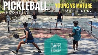 PICKLEBALL INDONESIA | Bastian|Rudini vs Dyo|Dede | GMP Pickleball Bandung