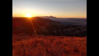 Gorgeous Sunset At Mesa Verde From 8,000 foot View!