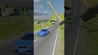 Cars vs Hammer Crash Test - BeamNG Drive