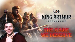 THIS IS A MOBILE GAME!?!? - King Arthur: Legends Rise