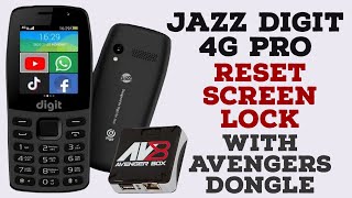 Jazz Digit 4G Pro Reset/Remove Screen Lock/Password With Avengers Dongle [SPD Tool] [One Click]