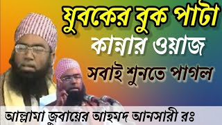 আল্লামা জুবায়ের আহমদ আনসারী রঃ ওয়াজ কন্ঠে বাংলা ওয়াজ যবকদের বুক পাটা কান্নার ওয়াজ ansari rah: