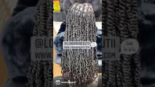 Super Long Fluffy Twist on 4C Natural Hair| Protective Hairstyle