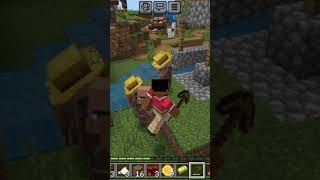 Minecraft video gameplay video Kuaa ka pani shab bhadiya #shorts #minecraft