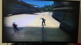 Skate 3 PS3 stair set line (Biggie RIP)