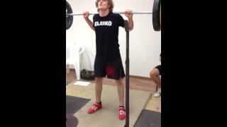 Teun Bruijnen Back Squat 120k