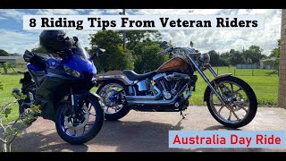 Harley Rider Tells Me How To Ride - 8 Tips From Veteran Riders.