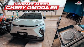 CHERY OMODA E5 EV UPGRADE AUDIO PLUG AND PLAY | DSP & SUBWOOFER ACTIVE