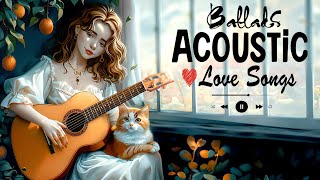 Ballad Acoustic Songs 2024 Cover 🌿 Heartfelt English Acoustic Love Songs Ballads for Your Playlist