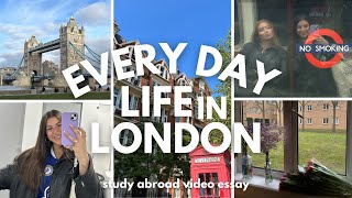 every day life in london | study abroad video essay