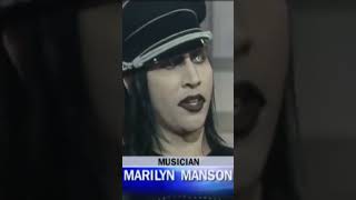 Marilyn Manson “The media’s message” #shorts #marilynmanson #media #messege #kids #loud