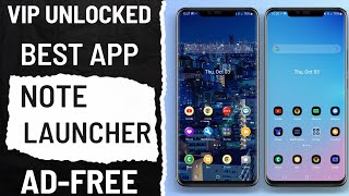 Best Free Note Launcher App for Android