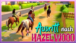 unser 1️⃣. AUSRITT  nach HAZELWOOD 🐴🌳 Horse Club Adventures 2 Hazelwood Stories ✅ Nintendo Switch