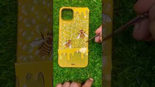 DIY honey comb phone case | unique phone case #shorts