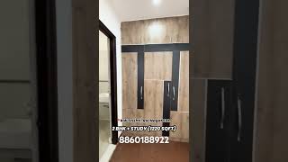 kw srishti raj nagar extension 2bhk+s & 3bhk flat for sale