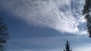 Sunday November 12 2017 Time Lapse Sky Clouds Daytime Connecticut South