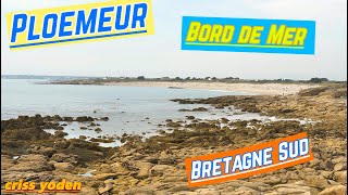 Ploemeur ; Entre Le Courégant et Le Fort Bloqué ; Littoral Breton ; Morbihan ; Bretagne Sud ; France