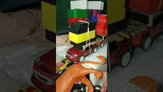 Bus basuri, Telolet om telolet, Mobil miniatur, Kereta api, Excavator Bus Car #shortvideo