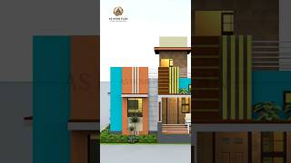 23x25 House Design 2 Bedroom | 575 sqft | 10 Lakhs Budget Home #house #design #ghar