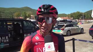 Egan #Bernal y el cariño que está recibiendo de la gente en #LaVuelta23  