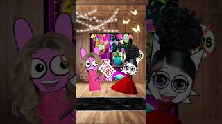 POV Pinki throw a girls party but Raddy........ | Incredibox Sprunki