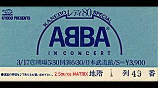 ABBA - Waterloo LIVE 1980-03-17 Budokan Tokyo Japan (2 Source Matrix dedicated to Bobby's Brother)