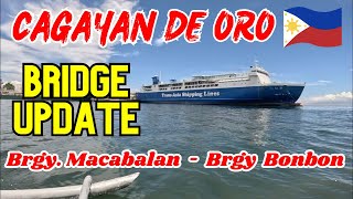 Brgy. Macabalan and Brgy. Bonbon Bridge Update - Cagayan de Oro - Philippines