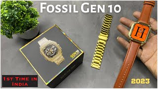 FOSSIL GEN 10 WIRELESS CHARGING | Unboxing & Full Review | 1st Time On YouTube | 2023 | UNISEX