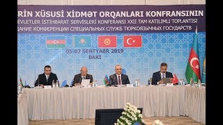 22nd session of Conference of Special Service Bodies of Turkic speaking States