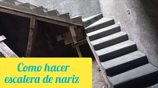 como hacer  escalera de nariz paso a paso vean el video completo.