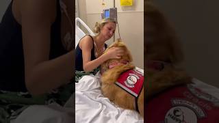 Woman battling cancer gets special visitor ❤️