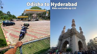 Odisha to Hyderabad #malayalam #allindiaride #soloride