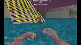 Counter Strike 1.6 - Zombie Escape Mod - Map: ze_isla_nublar_level2 Dawn of Dead