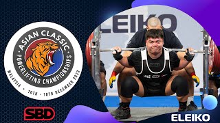 Asian Classic Powerlifting Championship 2023 - Men 120kg & 120+kg Open & Blind Athletes (Platform 1)