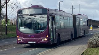 London general  commercial Volvo wright eclipse Fusion B7LA T3 FCC route 888 route visual